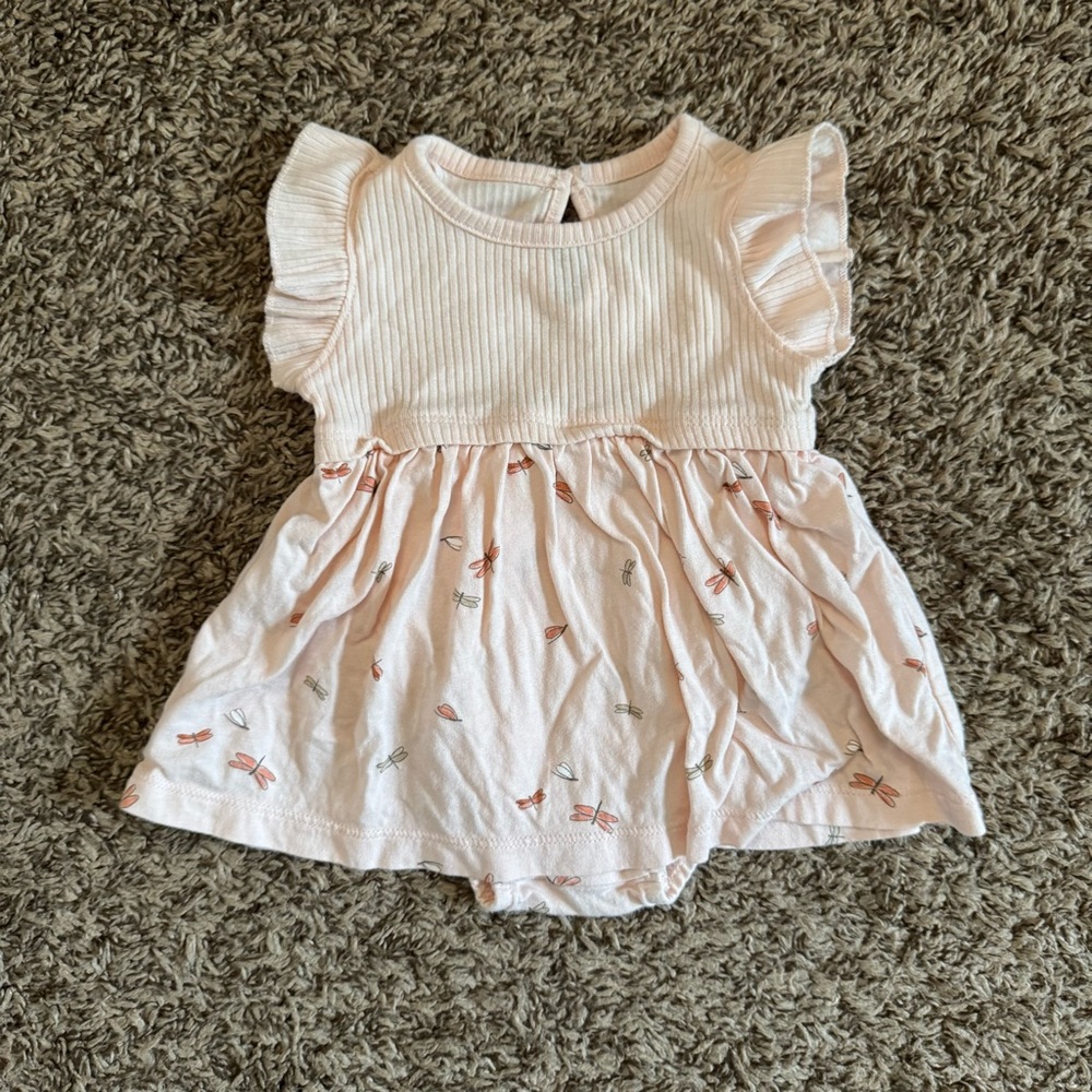Carter's Soft Pink 3-Month Baby Dress